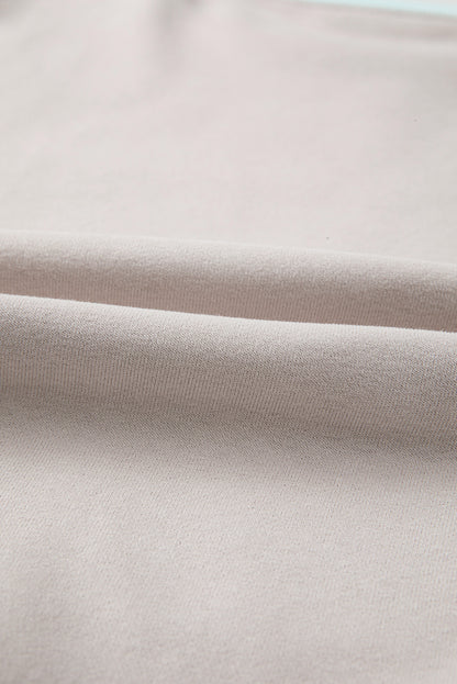 Jet Stream Striped Colorblock Patchwork Drop Shoulder Sweatshirt